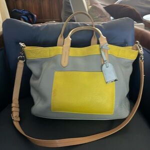 Cole Haan pebbled leather bag